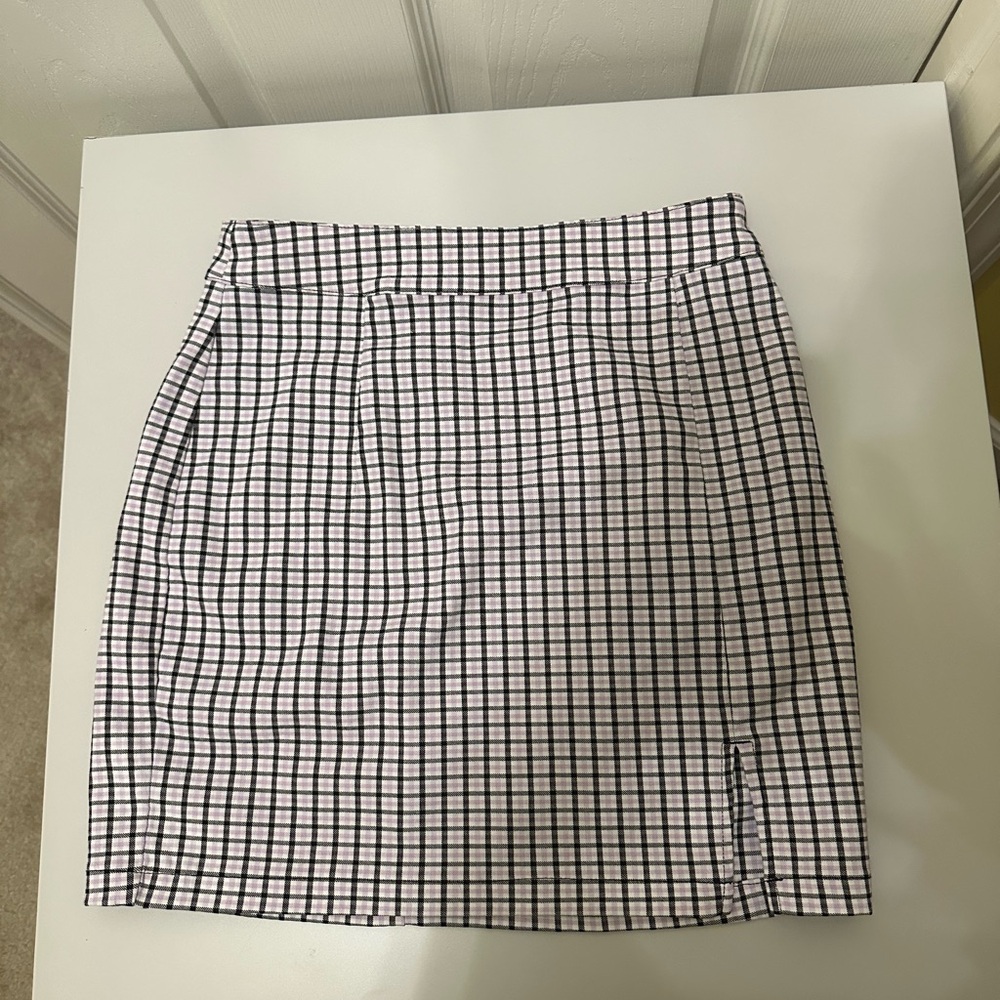 Plaid mini skirt - Picture 3 of 5